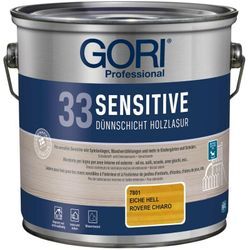 33 Sensitiv-Lasur Eiche Hell 2,50 ltr. - Gori