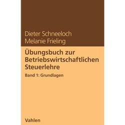 Übungsbuch zur Betriebswirtschaftlichen Steuerlehre Band 1: Grundlagen - Dieter Schneeloch, Melanie Frieling, Kartoniert (TB)