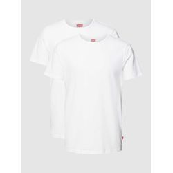 T-Shirt mit Label-Detail im 2er-Pack