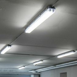 Etc-shop - 5x led Wannenleuchte 36 Watt Deckenlampe Nass- und Feuchtraum IP65 6400K kaltweiß 1700lm für Werkstatt, Garage, Keller uvm.