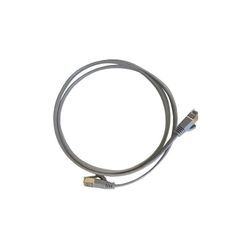 Patchkabel CAT7 Netzwerkkabel lan dsl grau Netzwerk Kabel Ethernet flach 1m