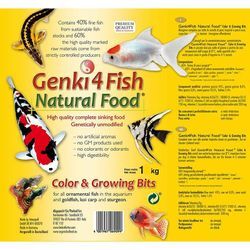 Genki4Fish Color&Grower Bits 1 kg - Koi und Teichfisch Futter