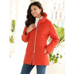 Steppjacke CLASSIC BASICS Gr. 38, rot (rostrot) Damen Jacken