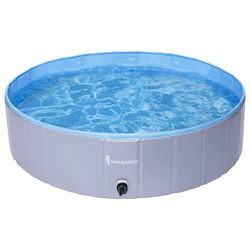 San Marco - Balkonbadewanne für Kinder oder Hunde Durchmesser 140 cm Pool mit Abdeckung