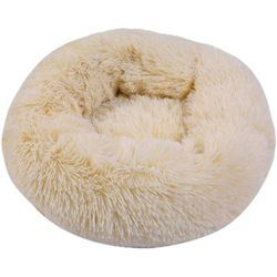 Minkurow - Hundebett Haustierbett Katzenbett Hundesofa Katzensofa Kissen Flauschig, Weich Und Waschbar Für Hunde Katzen (70 cm, Apricot)