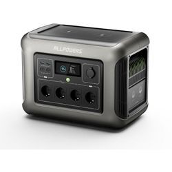 Allpowers - R1500 Portable Power Station, 1152 Wh LiFePO4 Battery with 1800 w (3000 w Peak) ac Output Solar Generator, 43 dB Quiet Operation Mobile