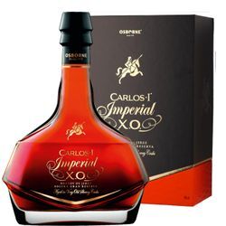 Carlos I Imperial X.O. Brandy de Jerez Solera Gran Reserva in Geschenkverpackung