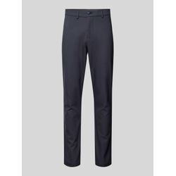 Slim Fit Hose in unifarbenem Design Modell 'Philip'