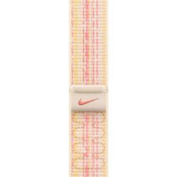 45mm Starlight/Pink Nike Sport Loop - Blau