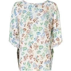 Viskose-Bluse, Muster natur, 40/42