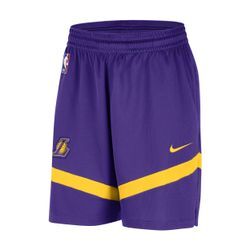 Los Angeles Lakers Icon Practice Nike Dri-FIT NBA-Shorts (ca. 20 cm) für Herren - Lila