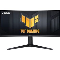 F (A bis G) ASUS Curved-Gaming-Monitor "VG34VQL3A" Monitore schwarz