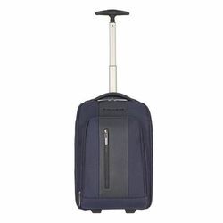 Piquadro Brief 2 Rollen Rucksacktrolley 40 cm Laptopfach night blue