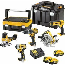 DEWALT DCK500P3T AKKU KOMBOPACK 18V 5Ah 5-tlg DCD796 DCF887 DCS570 DCS335 DCL050