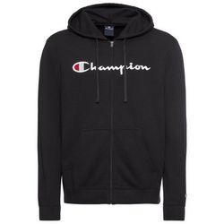 Champion Sweatjacke Icons Hooded Full Zip Sweatshirt La, schwarz