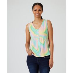 Jersey-Top in Multicolor-Optik