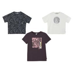 QS by s.Oliver Damen T-Shirt, mit verschiedenen Prints