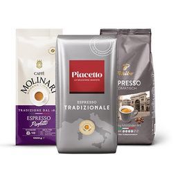 Probierset "Italienischer Genuss" - 3 x 1 kg Ganze Bohne