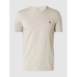 Slim Fit T-Shirt mit Logo-Stitching