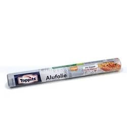 Alufolie Toppits 30 cm breit 10 m lang extra reißfest, mit Doppelkraftwaben, 98% Recyclingfolie