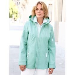 Softshelljacke CASUAL LOOKS Gr. 26, grün (mint) Damen Jacken