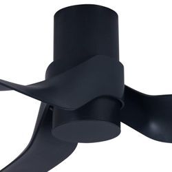 Beacon Deckenventilator mit Licht Nautica, schwarz, leise