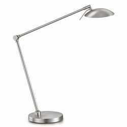 Dimmbare LED-Tischleuchte Beatrice, nickel matt