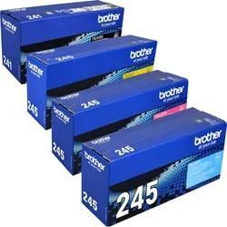 4 Brother Toner TN-241 BK TN-245 C M Y Multipack 4-farbig