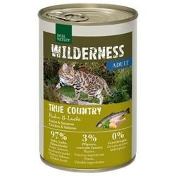 REAL NATURE WILDERNESS Adult True Country Huhn & Lachs 24x400 g