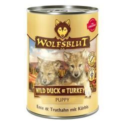 WOLFSBLUT Wild Duck & Turkey Puppy 6x395g