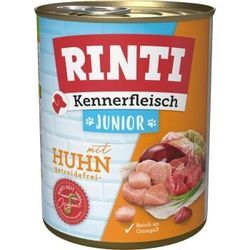 RINTI Kennerfleisch Junior Huhn 24x800 g