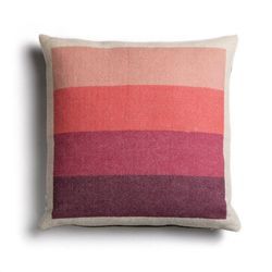 Røros Tweed - Åsmund Bold Kissen 50 x 50 cm, pink / grün