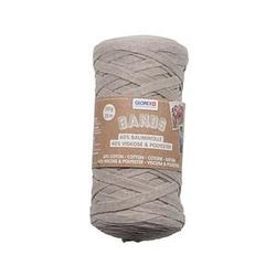 GLOREX Makramee Garn taupe Bands