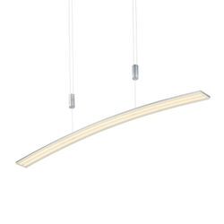 LED-Pendelleuchte New Loire, aluminium