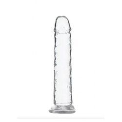 Crystal Addiction - Transparenter Dildo - 18 cm