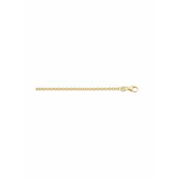 Goldkette ADELIA´S "585 Gold Anker Halskette Ø 1,6 mm" Halsketten Gr. 40, Gelbgold 585, goldfarben (gold) Damen Goldketten Goldschmuck für
