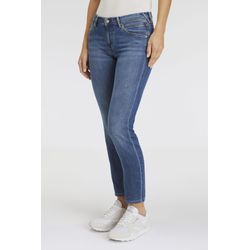 Skinny-fit-Jeans MARC O'POLO DENIM "Alva" Gr. 26, Länge 32, blau (denim blue) Damen Jeans im klassischen Look