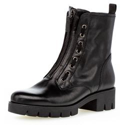 Stiefelette GABOR, Damen, Gr. 41, schwarz, Kalbsleder, klassisch, Schuhe, mit modischen Durchzügen