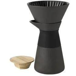 Stelton Theo Kaffeefilterkanne 0.6 l. Black