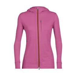 Icebreaker Merino Quantum III Zip-Hoodie - Frau - Cosmic/grape - Größe L