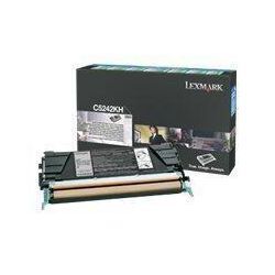 Lexmark Original Toner Standard Variante - C524 schwarz 8000 Seiten (C5242KH)