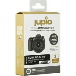 Jupio NP-FZ100 *ULTRA C* USB-C input 2400mAh