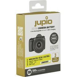 Jupio EN-EL14A *ULTRA C* USB-C input 1200mAh