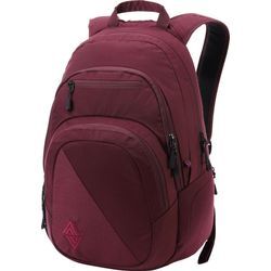 Schulrucksack NITRO "Stash 29", Gr. B/H/T: 32cm x 49cm x 22cm, rot (wine), Polyester, Polyethylen, Nylon, Rucksäcke, Alltagsrucksack, Rucksack für Freizeit, Schule, Arbeit und Reise