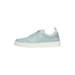 Sneaker N91 "Court M AB Herrensneaker", Herren, Gr. 40, grün (mint), Leder, Textil, casual, Schuhe, Turnschuh Leder handgefertigt, sportlicher Freizeitschuh Herren