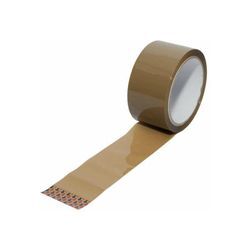 Sanundo - 1 Rolle Paketband Packband braun Standard 50mm x 66m Paketklebeband low noise