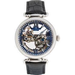 Automatikuhr CARL VON ZEYTEN "Häusern", schwarz, Armbanduhren, Damen, Armbanduhr, mechanische Uhr, Damenuhr, Made in Germany