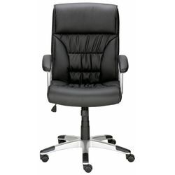 Bürostuhl INOSIGN "Flori" Stühle Gr. B/H/T: 64 cm x 115 cm x 65 cm, 4, 2, schwarz (schwarz, silber) mit Lendenwirbelunterstützung & Wippfunktion, ergonomischer Chefsessel