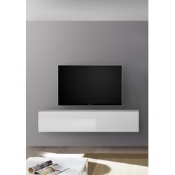 TV-Schrank INOSIGN, weiß, B:138cm H:29cm T:30cm, Schränke, Breite 138 cm