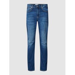 Slim Fit Jeans mit Label-Details